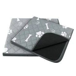 Plutus Pet Washable Pee Pads For Dogs, 2 Pack, Non-Slip Dog Pads With Heavy Absorbency, Reusable Training Pads, Waterproof Mat For Whelping, Playpen, Crate, Kennel And Outdoors, 36”x 30”