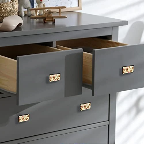 GENERIC 4 Pack Rectangular Handle Lovely Little Dog Bone Dog Food Cabinet Knobs Drawer Pulls 7 GENERIC 4 Pack Rectangular Handle Lovely Little Dog Bone Dog Food Cabinet Knobs Drawer Pulls - Image 5