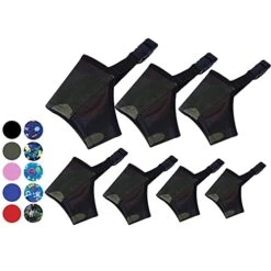 Coppthinktu Dog Muzzle Suit, 7PCS Dog Muzzles For Biting Barking Chewing, Adjustable Dog Mouth Cover For Small Medium Large Dogs, Soft Comfortable Dog Muzzle For Long Snout