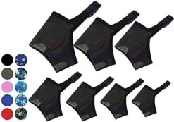 Coppthinktu Dog Muzzle Suit, 7PCS Dog Muzzles For Biting Barking Chewing, Adjustable Dog Mouth Cover For Small Medium Large Dogs, Soft Comfortable Dog Muzzle For Long Snout -Zoo Shop 41pUUiOGWMS. AC