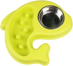 Balacoo Puppy Puzzle Toys Puppy Puzzle Toys Puppy Feeder Dog Slow Feeder Bowl Stainless Steel Water Bowl Anti-Choking Pet Dog Feeder For Pet Dog Use (Green) Puzzle Feeder Puppy Feeder Puppy Feeder -Zoo Shop 41pc2XNzJPL. AC