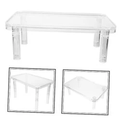 Hamster 5 Sets Crystal Rat Cage Accessories Bird Decor Desktop Toys Bird Cage Stand Hamster Cage Toy Bird Perch Stand Interesting Chinchilla Toy Delicate Hamster Toy Pet -Zoo Shop 41ppyjybzcL