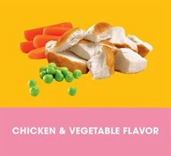 Pedigree Puppy Growth & Protection Dry Dog Food Chicken & Vegetable Flavor, 14 Lb. Bag -Zoo Shop 41pvEFZ6BuL