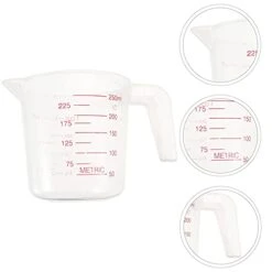 Balacoo Graduation Kettle 4 Pcs Cup Grip Pet Cooking Use Birds Bird Scoop Cats Tool Dogs Baking Milk Feeder Cups And Bpa For Feeding Free Home Food Parrot Spout Handle Measuring Clear -Zoo Shop 41pxbOrQOPS