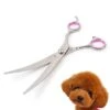 Office Scissors,Craft Scissors,Pet Grooming Scissors Stainless Steel Grooming Hair Cutting Accessories Dog Hair Scissors Up And Down Bending Scissors Scissors -Zoo Shop 41pz2sJb3gL