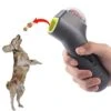 LQDMDM Intelligence Snack Pistol, Dog Food Interactive Toy Dispenser Education Training Toys Car Pet Food Threwer Puppy Feeder IQ Training -Zoo Shop 41q3lIyXmrL