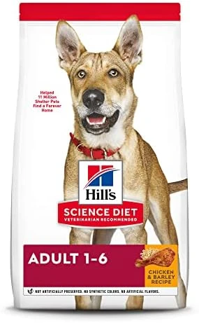 Hill's Science Diet Dry Dog Food, Adult, Chicken & Barley Recipe, 35 Lb. Bag 7 Hill's Science Diet Dry Dog Food, Adult, Chicken & Barley Recipe, 35 Lb. Bag - Image 5