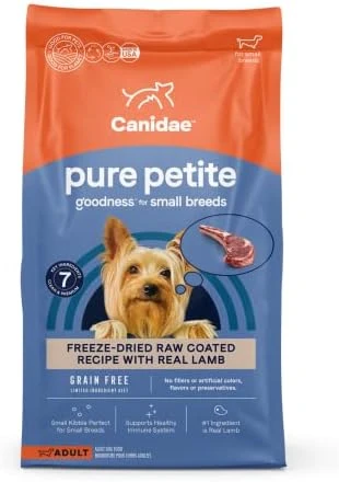 Canidae Pure Petite Premium Freeze-Dried Raw Coated Dog Food For Small Breeds, Real Lamb Recipe, 10 Lbs, Grain Free 9 Canidae Pure Petite Premium Freeze-Dried Raw Coated Dog Food For Small Breeds, Real Lamb Recipe, 10 Lbs, Grain Free - Image 7