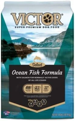 Victor Super Premium Dog Food – Select - Ocean Fish Formula – Gluten Free Dry Dog Food For All Normally Active Dogs Of All Life Stages, 40lbs -Zoo Shop 41qWbmKLkzL. AC