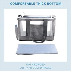 MEENE Cat Carrier Bag Breathable Transporter Pet Bag Portable Puppy Single Shoulder Bags Travel Pet Carrier For Cat Dog Pets Handbag (Color : B, Size : 39x17x27cm) -Zoo Shop 41qedoECVcL