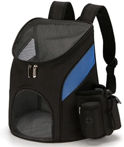 LEFEDA Backpack Pet Travel Double Backpack Foldable Cat And Dog Pet Box Pet Supplies Travel Pet Carrying Front Bag Pet Backpack Carrier (Color : Black) 4 LEFEDA Backpack Pet Travel Double Backpack Foldable Cat And Dog Pet Box Pet Supplies Travel Pet Carrying Front Bag Pet Backpack Carrier (Color : Black) - Image 2