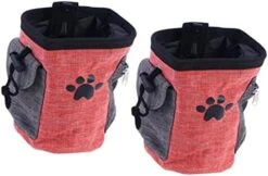 Mipcase Dog Treat Pouch 3pcs Pouch Hands Carries Draw Bag Red Toys Treat Training Pet Free Waist Poop Food Dog Dog Treat Bag -Zoo Shop 41qusQF2PcL. AC