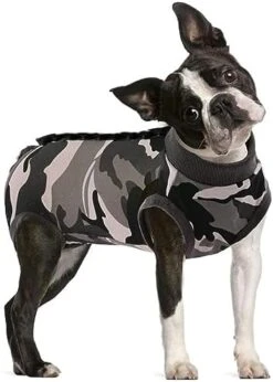 Recovery Suit For Male Dogs Neutered - Recovery Shirt For Male Female Dog Cats Light Incontinence Surgery Suit For Dogs - Recovery Suits For Female Dogs After Surgery -Vu01,Bluestripe-S -Zoo Shop 41qvhB3ACrL. AC