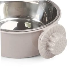 Balacoo 3pcs Cat Grey Steel Cage Macaw Stainless Coop S Bird Dog Pet Hanging Cup Bowl Feeders Food Animal Bows Cockatiel Dish Size Parakeet Feeding Budgies Bowls Birds Supplies For -Zoo Shop 41rEW0D7SDL