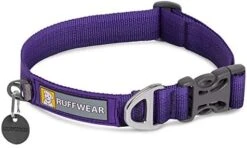 Ruffwear, Front Range Dog Collar, Durable And Comfortable Collar For Everyday Use, Aurora Teal, 11"-14" -Zoo Shop 41rKyZ7JooL. AC