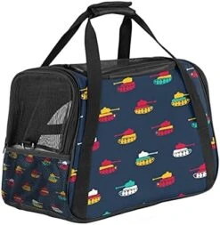 Pet Carrier Tasty Food Soft-Sided Pet Travel Carriers For Cats,Dogs Puppy Comfort Portable Foldable Pet Bag Airline Approved -Zoo Shop 41rxUiDxbNS. AC