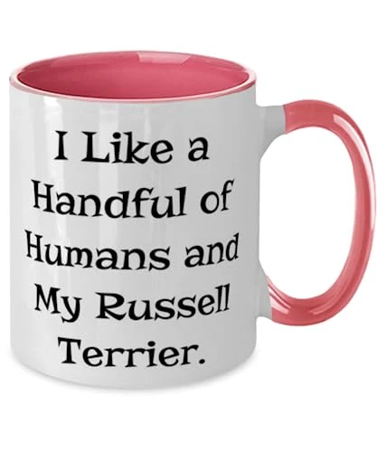 GENERIC Funny Russell Terrier Dog Two Tone 11oz Mug, I Like A, Gifts For Pet Lovers, Present From Friends, Cup For Russell Terrier Dog, Dog Toys, Dog Collars, Dog Beds, Dog Food, Dog Treats 4 GENERIC Funny Russell Terrier Dog Two Tone 11oz Mug, I Like A, Gifts For Pet Lovers, Present From Friends, Cup For Russell Terrier Dog, Dog Toys, Dog Collars, Dog Beds, Dog Food, Dog Treats - Image 2