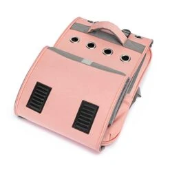 LEFEDA Cat Carrier Backpack Expandable Mesh Breathable Foldable Pet Travel Bags For Small Dogs Cats Rabbits Pet Carrier Backpack Pet Backpack Carrier -Zoo Shop 41s4pTpECJL