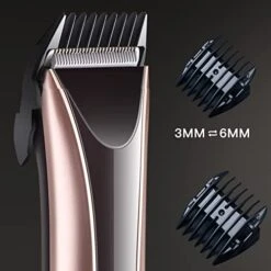 Pet Clippers Low Noise Rechargeable Cordless Electric Quiet Body Wash Grade 7 Waterproof Hair Clippers Set Pet Supplies For Cats Home (Blue, One Size) -Zoo Shop 41s8Omi5ehL