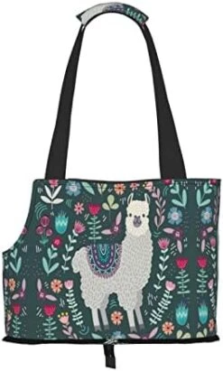 Mqgmz Industrial Brick Wall Background Print Pet Carrier Tote Bag With Pocket Safety - Amazing Design -Zoo Shop 41sKA6ncDrL. AC