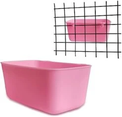 AMZSYLV 6 Pack Feeder Waterer Chicken 21 Oz Food Water Cage Cups Puppy Cat Rabbit Hanging Feeding Dish Coop Bowl Watering Container Treats Drinker For Pigeon Bird Bath Basin Hamster Bed -Zoo Shop 41sKLPbc7XL. AC 3