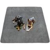 Dog Pee Pad Washable - Extra Large Instant Absorb Thicker Training Pads Non-Slip Pet Playpen Mat Waterproof Reusable Floor Mat Ideal For Puppy Senior Dog Whelping Incontinence Housebreaking (65“x48) -Zoo Shop 41sKk8hA7FL