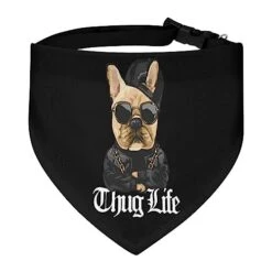GENERIC Cartoon Dog Style Dog Bandana,Dog Bandanas Triangle Bibs Scarf Accessories Minimal Head Cicumference
