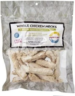 Fresh Is Best - Freeze Dried Healthy Raw Meat Treats For Dogs & Cats - Chicken Necks -Zoo Shop 41sPwPsD5nL. AC 1