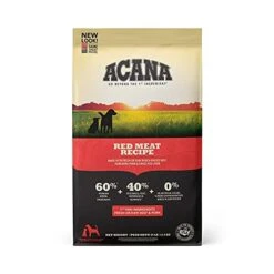 ACANA Grain Free Dry Dog Food, Red Meat Recipe, 25lb
