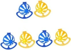 NOGRAX 6 Pcs Holder Finch Finches Bowls Pan Nest- Vegetable Dish Canaries Plastic Conure Cage Food Fixed Nest Creative Random Basin Feeder Budgies Dispenser Bowl Water For Feeding Birds Feeder (Color -Zoo Shop 41tDYhPmI1L. AC 1