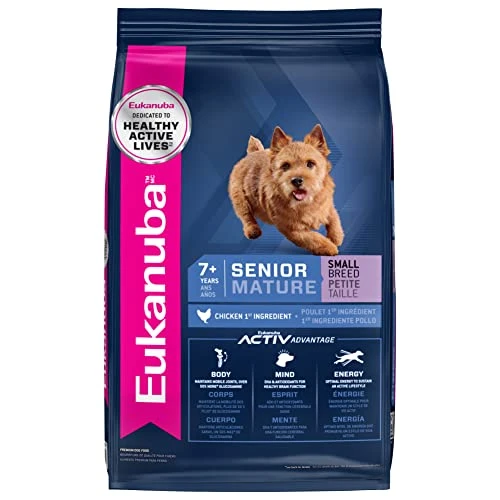 Eukanuba Senior Small Breed Dry Dog Food, 4.5 Lb. Bag 3 Eukanuba Senior Small Breed Dry Dog Food, 4.5 Lb. Bag