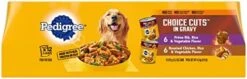 PEDIGREE CHOICE CUTS IN GRAVY Adult Canned Soft Wet Dog Food With Beef, 13.2 Oz. Cans (Pack Of 12) -Zoo Shop 41tPlnkmtlL. AC