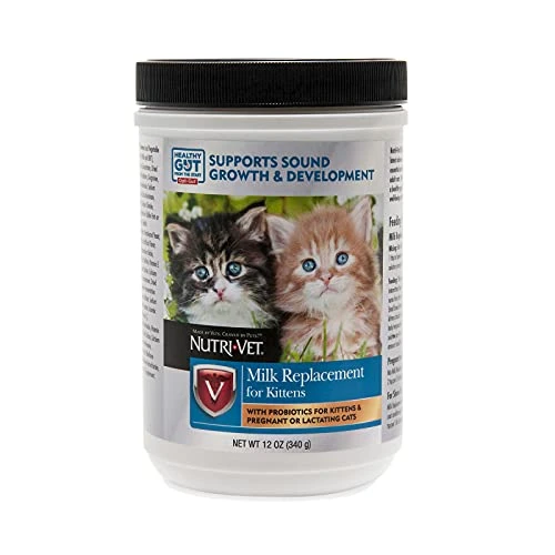 Nutri-Vet Milk Replacement For Kittens | Healthy Gut Support With Probiotics | 12 Ounces & Lixit Baby Bottle Nursing Kit - 2oz (LIX00476) 4 Nutri-Vet Milk Replacement For Kittens | Healthy Gut Support With Probiotics | 12 Ounces & Lixit Baby Bottle Nursing Kit - 2oz (LIX00476) - Image 2