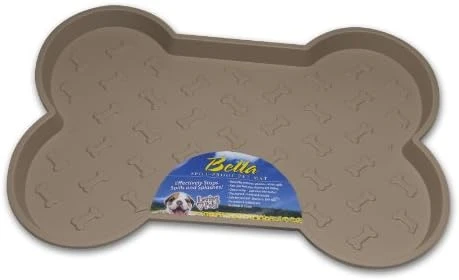 Loving Pets Bella Spill-Proof Pet Mat For Dogs, Large, Black 5 Loving Pets Bella Spill-Proof Pet Mat For Dogs, Large, Black - Image 3