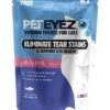 PetEyez Vitamin Treats - Tear Stain Remover For Cats (1 Oz, 35+ Count), Cat Eye Stain Remover, Freeze Dried White Fish Treats Made In USA Only - (White Fish)