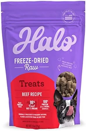 Halo 100% Chicken Breast Freeze-Dried Raw Treats, 2.2 Oz. 11 Halo 100% Chicken Breast Freeze-Dried Raw Treats, 2.2 Oz. - Image 9