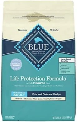 Blue Buffalo Life Protection Formula Natural Adult Large Breed Dry Dog Food, Chicken And Brown Rice 15-lb -Zoo Shop 41uXrncsCGL. AC