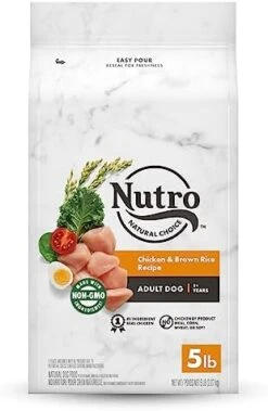 NUTRO NATURAL CHOICE Adult Dry Dog Food, Chicken & Brown Rice Recipe Dog Kibble, 30 Lb. Bag -Zoo Shop 41ufuBAMG9L. AC