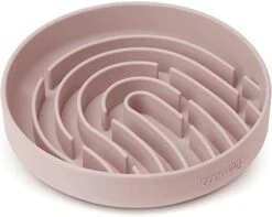 Coomazy Silicone Slow Feeder Dog Bowl(2.5 Cup), Pet Slow Food Bowls For Small Medium Large Breed, Slow Down Pet Eating Speed For Prevent Choking Promote Digestion, Green -Zoo Shop 41urgaucfeL. AC