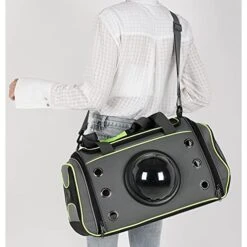 JOZZY Pet Travel Bag Portable Dog Bag For Pets, Diagonal Female Cat Bag, Foldable And Washable Small Dog Backpack (Color : Green, Size : Medium) 12 JOZZY Pet Travel Bag Portable Dog Bag For Pets, Diagonal Female Cat Bag, Foldable And Washable Small Dog Backpack (Color : Green, Size : Medium) -Zoo Shop 41uvDtIjfJL