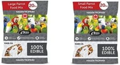 Hari Tropimix Bird Food, Hagen Large Parrot Food With Seeds, Fruit, Nuts, Vegetables, Grains, And Legumes, Enrichment Food, 4 Lb Bag -Zoo Shop 41v4cdEiwyL. AC