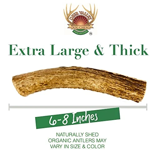 Deer Valley Dog Chews - XL & Robust 3 Pack (1lb) For Large Dogs (40-100 Lb) - All-Natural, Odor-Free Dental Treats For Healthy Teeth And Gums (Value Pack) 7 Deer Valley Dog Chews - XL & Robust 3 Pack (1lb) For Large Dogs (40-100 Lb) - All-Natural, Odor-Free Dental Treats For Healthy Teeth And Gums (Value Pack) - Image 5