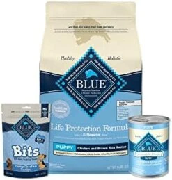 Blue Buffalo Homestyle Recipe Natural Puppy Wet Dog Food, Chicken 12.5-oz Can (Pack Of 12) -Zoo Shop 41vGWMYjJL. AC