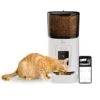 Wretro Smart Pet Feeder With Camera - Automatic 6L WiFi Dog/Cat Food Dispenser, HD Video, Voice Recording, Smartphone App Control, Dual Power Backup - White001 1 Wretro Smart Pet Feeder With Camera - Automatic 6L WiFi Dog/Cat Food Dispenser, HD Video, Voice Recording, Smartphone App Control, Dual Power Backup - White001 -Zoo Shop 41vcO50wlUL