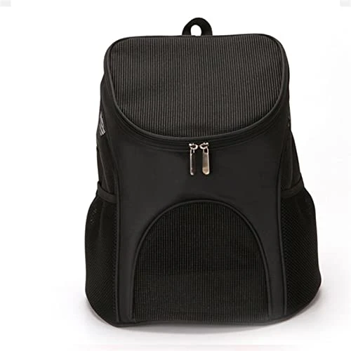 LEFEDA Pet Bag Carrier Backpack Dog Cat Outdoor Travel Backpack Mesh Breathable Puppy Chest Backpack Foldable Portable Pet Carrier Pet Backpack Carrier (Color : Black) 3 LEFEDA Pet Bag Carrier Backpack Dog Cat Outdoor Travel Backpack Mesh Breathable Puppy Chest Backpack Foldable Portable Pet Carrier Pet Backpack Carrier (Color : Black)