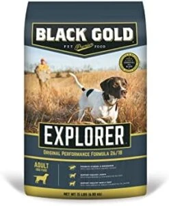 Black Gold Explorer Dry Dog Food For Adult Dogs, Original Performance 26/18 Formula, 15 Lb Bag -Zoo Shop 41wHngMjlL. AC
