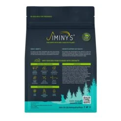 Jiminy's Dry Dog Food - Hypoallergenic Dog Food, Made In The USA, Gluten-Free, Sustainable, Sensitive Stomach Dog Food, High Protein - Cravin' Cricket Insect Protein Oven-Baked Dog Food 3.5 Lb Bag -Zoo Shop 41wLGBBI6SL