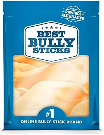 Best Bully Sticks All-Natural Thick-Cut Cow Ears For Small, Medium And Large Dogs - 100% Natural Free-Range Grass-Fed Beef Single Ingredient High Protein, Highly Digestible Dog Chew Treats - 12 Pack 9 Best Bully Sticks All-Natural Thick-Cut Cow Ears For Small, Medium And Large Dogs - 100% Natural Free-Range Grass-Fed Beef Single Ingredient High Protein, Highly Digestible Dog Chew Treats - 12 Pack - Image 7