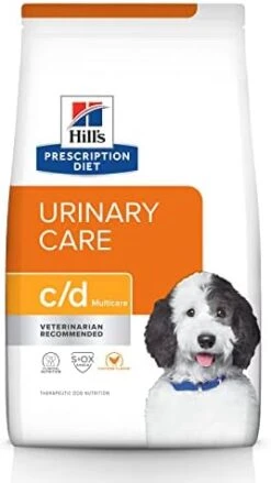 Hill's Prescription Diet C/d Multicare Urinary Care Chicken Flavor Dry Dog Food, Veterinary Diet, 8.5 Lb. Bag -Zoo Shop 41wmdaJYq1L. AC 2