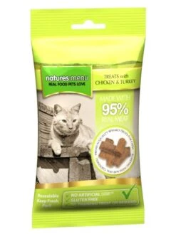 GHG Natures Menu Cat Treat Chicken & Turkey 12x60gm